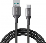 Kabel USB Joyroom USB-A - USB-C 2 m Czarny (6956116798291)