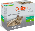CALIBRA Cat Premium Sterilised - wet cat food - 12x100g