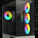 Sharkoon Geh&auml;use AK7 ARGB ATX schwarz