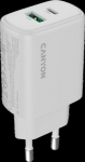 CANYON charger OnCharge 250 25W 1xPD 1xQC EU White