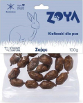 ZOYA Hare sausages - dog treat - 100g