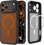 Spigen ULTRA HYBRID MAG MAGSAFE IPHONE 17 PRO FROST BLACK/ORANGE