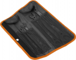 Neo Double-ended super-thin open-end wrenches, 4 w 1, 6 - 27 mm (20 sizes), zestaw 5 szt