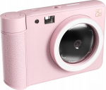 Impossible Apparatus 5mp Zink Instant Print Bluetooth Led Lcd 2.8 cartridges / Hanin Z1 / Pink