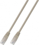 EFB Elektronik EFB RJ45 Patchkabel U/UTP, Cat.6, PVC, CCA, 10m, grau
