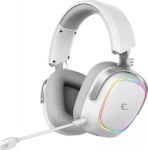 Rampage RETSU BT 2.4G RGB White - Rampage RETSU Wireless On-Ear Headphones BT 2.4G RGB White