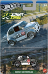 Mattel Hot Wheels: Silver Series - 60's Fiat 500D Modificado Vehicle (JKX70)