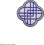 Fame Bros Cinereplicas: K-Pop Demon Hunters - HUNTR/X Logo Pin (CR3135)