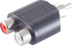 S CONN maximum connectivity Audioadapter, Cinchstecker - 2 x Cinchkupplung, mono (22220058)