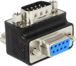 DELOCK Adapter D-Sub9 -> D-Sub9 St/Bu 90&deg; Screw exchange