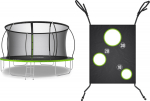 Zipro Jump Pro Premium garden trampoline with inner mesh 14FT 435cm + Accuracy Mat