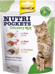 GIMCAT Nutri Pockets Country mix &ndash; cat treat &ndash; 150g