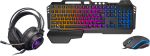 Yenkee Gaiming Set INFERNO YGS 01 3w1 Keyboard, mysz, headphones