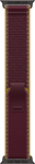 Apple 49MM BURGUNDY TRAIL LOOP, M/L - BLACK TITANIUM FINISH
