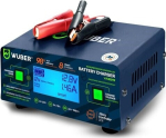 Microprocessor-controlled car battery charger 6/8/12/14/16/24V 6-24 10A W14019 WUBER