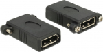 DELOCK Displayport Adapter DP -> DP Bu/Bu schwarz