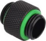 Bitspower Adapter gerade G1/4 Zoll AG auf G1/4 Zoll AG - lang, schwarz matt