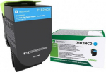 Lexmark TONER RETURN OPEN CYAN CRTG, F.CS/CX4/517 3.500 PGS