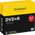 DVD+R Intenso 8.5GB 5pcs JewelCase DOUBLE LAYER