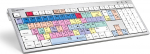 Logickeyboard LKB-PPROCC-CWMU-FR - Full size (100%) - Kabelgebunden - USB - membrane Key Switch - AZERTY - Wei&szlig;