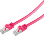 Shiverpeaks RJ45 Patchkabel S/FTP, Cat7 LSZH 10m magenta