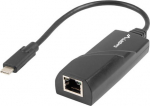 Lanberg NIC USB-C 3.1 1x RJ45 1Gb a cable - wired network card USB-C 3.1 | RJ45 1Gb a cable