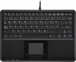 Keyboard Perixx Keyboard, Perixx PERIBOARD-510 H PLUS, USB, Wired Touchpad, spanish layout
