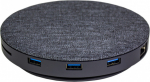 Devia UFO 10in1 HUB wireless charger gray