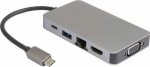 MicroConnect Premium USB-C Mini Dock, USB-C to 2 x USB3.0 A /RJ45/