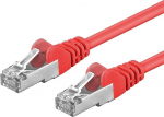PremiumCord PREMIUMCORD Patch kabel CAT6a S-FTP, RJ45-RJ45, AWG 26/7 0.5m czerwony