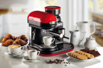 1318 Ariete Moderna Espresso Red integreeritud kohviveskiga