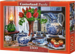 1565 Castorland Puzzle 1500 Still Life with Tulips CASTOR