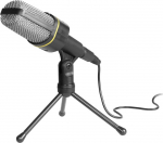 Tracer Screamer - multimedia microphone | statyw | frequency response: 50-16 (Hz-kHz) | Noise Reduction | volume control | mini-jack | kabel 2m