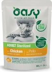 OASY Chunks in gravy Sterilized Chicken - wet cat food - 85g