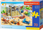 1565 Castorland Puzzle 70 Big Construction Site CASTOR