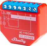Shelly Plus 1PM - Smart switch - 1P - Kabellos - 2484 MHz - 50 m - Rot