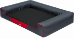 Hobbydog Den Victoria - Graphite with a black mattress XXL