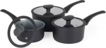 Russell Hobbs RH02131EU7 Crystaltech tall saucepan set 3pcs