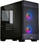 Lian Li LANCOOL 205M Mesh Micro-ATX Case, Tempered Glass - black