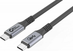 Kabel USB MicroConnect USB-C - USB-C 2 m Czarny (USB4CC2)