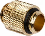 Barrow Adapter gerade G1/4 Zoll AG auf G1/4 Zoll AG, 14mm, drehbar - golden