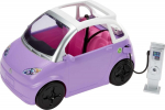 Mattel Barbie: Electric Vehicle with Charging Station And Plug (HJV36)