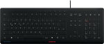 Cherry STREAM - Tastatur - USB - Deutsch - Tastenschalter: