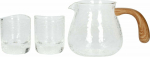 Timemore Timemore - Chuiwen Patterned Server Set - Zestaw 2 glasses 70ml + jug 400ml