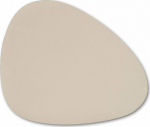 Zeller Synthetic leather table mat, 34 x 42 cm, creamy, ZELLER