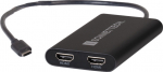 Sonnet Displaylink Usb-C Dual Hdmi Adapter - Adapter - Digital/Data
