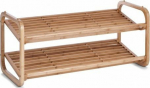 Zeller Zeller, Shoe rack, 2 shelves, z bamboo wood, 33x74x30cm