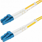 StarTech.com 8M LC TO LC OS2 FIBER CABLE, OS2/UPC/DUPLEX/LSZH