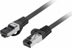LANBERG Patchcord Cat 8 1 S/FTP LSZH CU 5M Black Fluke Passed
