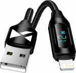 Kabel USB Wozinsky USB-A - Lightning 2 m Czarny (1022013)